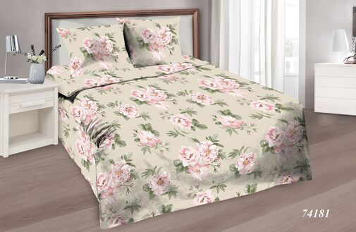 КПБ с простыней бязь Шуя Реноме<74181>