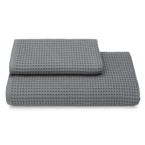 Полотенце вафельное Conforto Клинелли, 598 серый камень