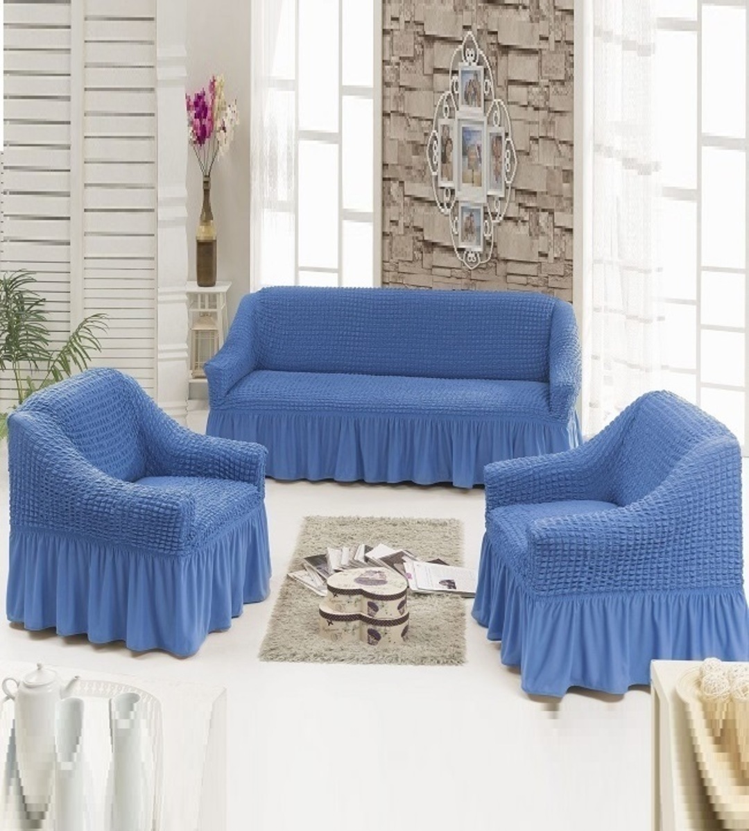 Покрывало-чехол+2кресла жатка Дивандеки СД