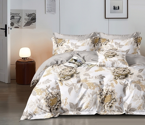 КПБ  поплин Оливковая коллекция Реноме<УУ 6810*> 