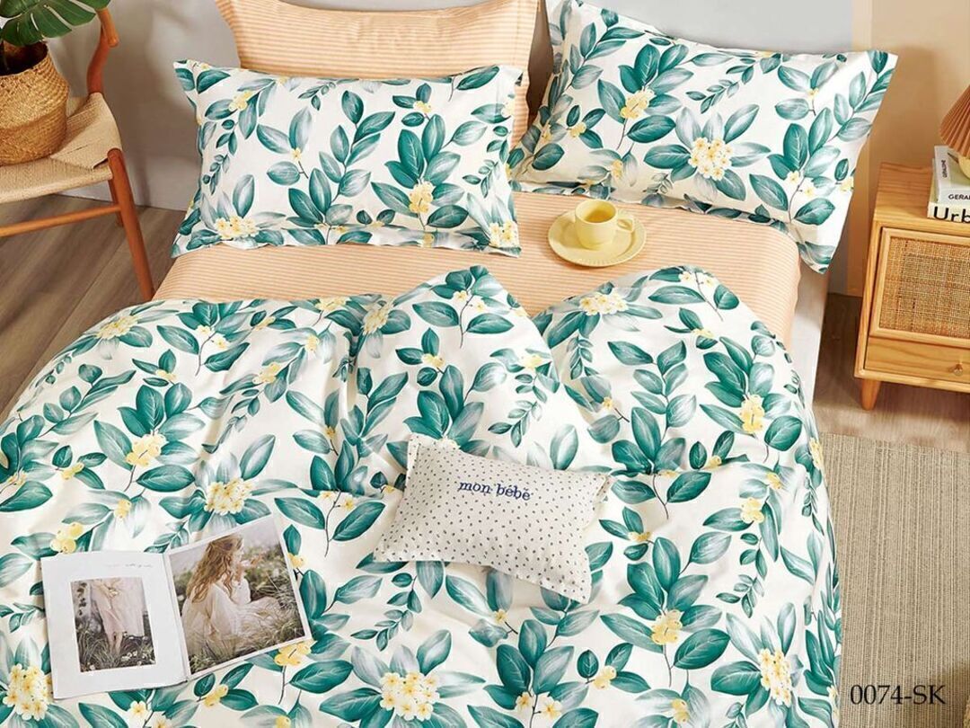 КПБ  сатин в коробке (нав 50*70) Satin de Luxe SK Клео<0074-SK Скидка Акция27>