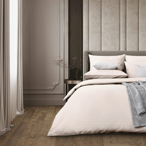 КПБ  страйп-сатин (нав 50*70) Verossa Stripe<70243 Antique White>