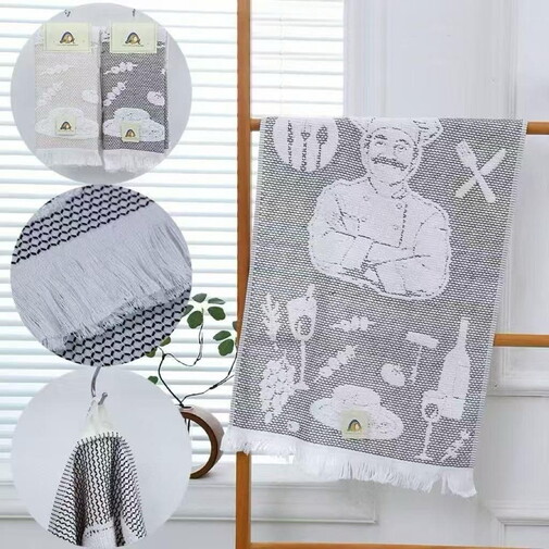 Полотенце х/б 412 двухслойное Северный Город/NORTH CITY