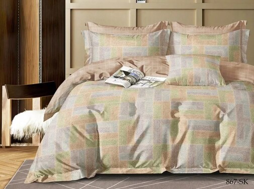 КПБ  сатин в коробке (нав 70*70) Satin de Luxe SK Клео<867-SK>