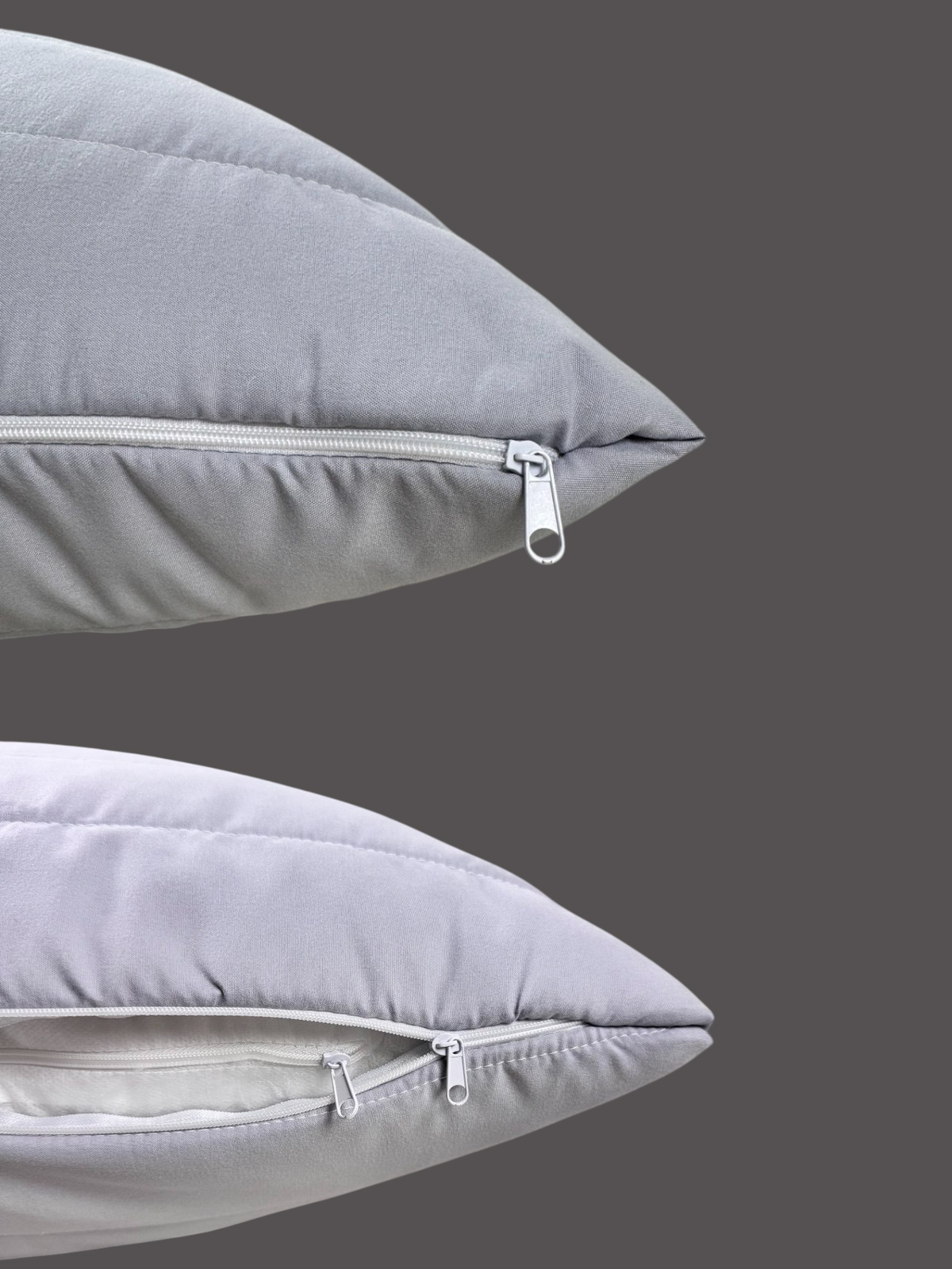 Подушка Deluxe swan заменитель лебяжьего пуха микрофибра ДВОЙНОЙ ЧЕХОЛ Реноме