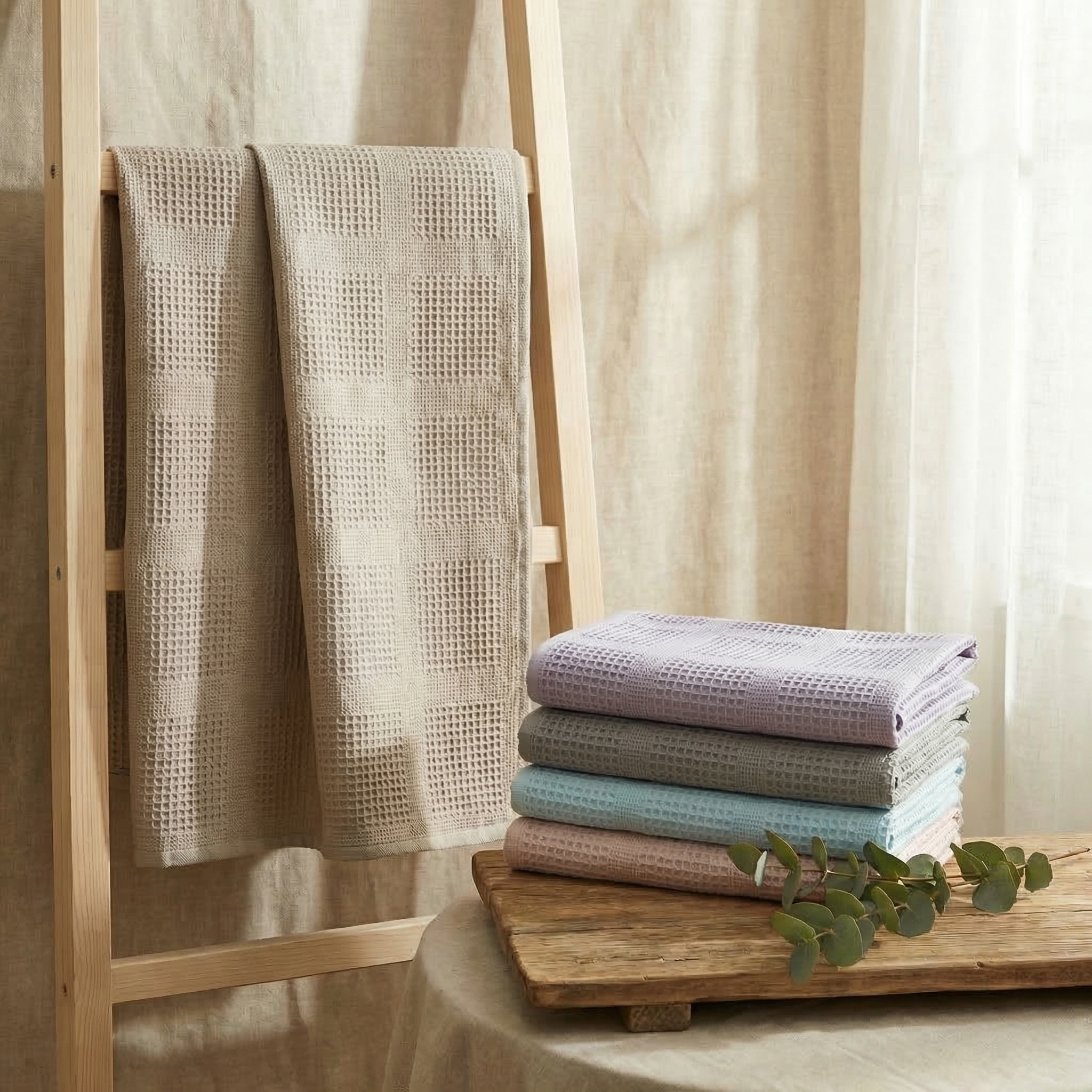 Полотенце вафельное 150..219 7Я