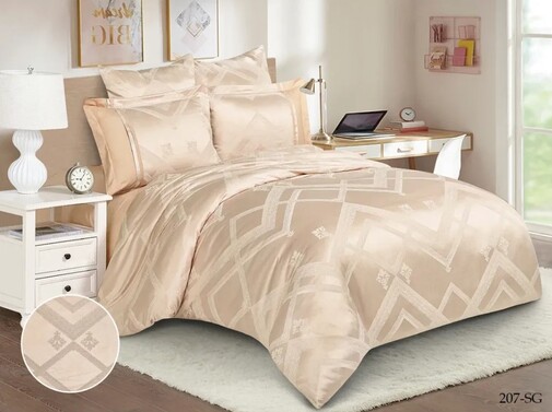 КПБ  сатин-жаккард Satin Jacquard SG Клео<SG-207>