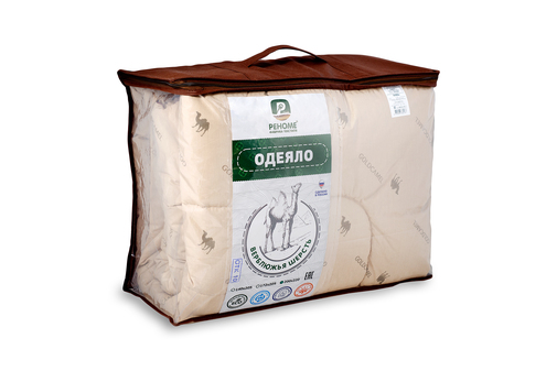 Одеяло верблюжья шерсть  тик  Реноме