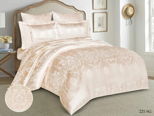 КПБ  сатин-жаккард Satin Jacquard SG Клео<SG-221>