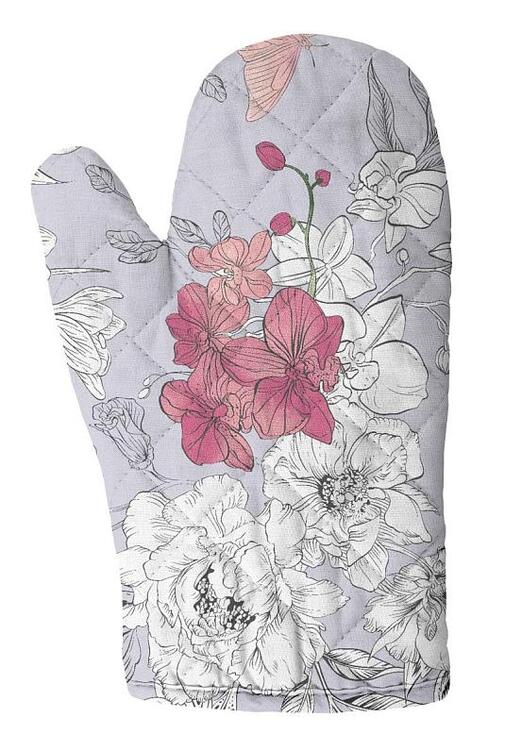 Прихватка-рукавица рогожка Fine Line