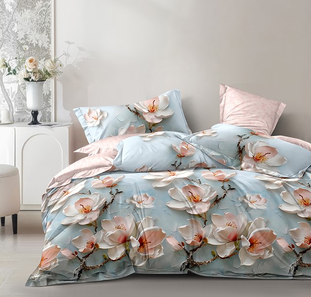 КПБ  поплин Оливковая коллекция Реноме<УУ 8039> 