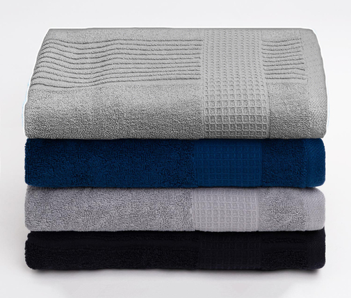 Полотенце махровое Ниагара Узбекистан, 17-5104 серый