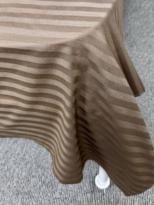 КПБ страйп-сатин однотонный Графитовая коллекция Реноме<Ss-002 Горький шоколад>