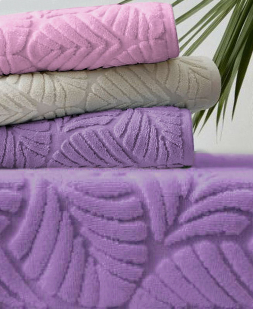 Полотенце махровое Флора Luxor, 08000 фиолет