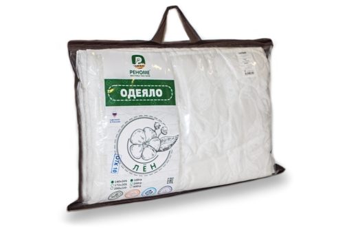 Одеяло лен  тк поплин Реноме