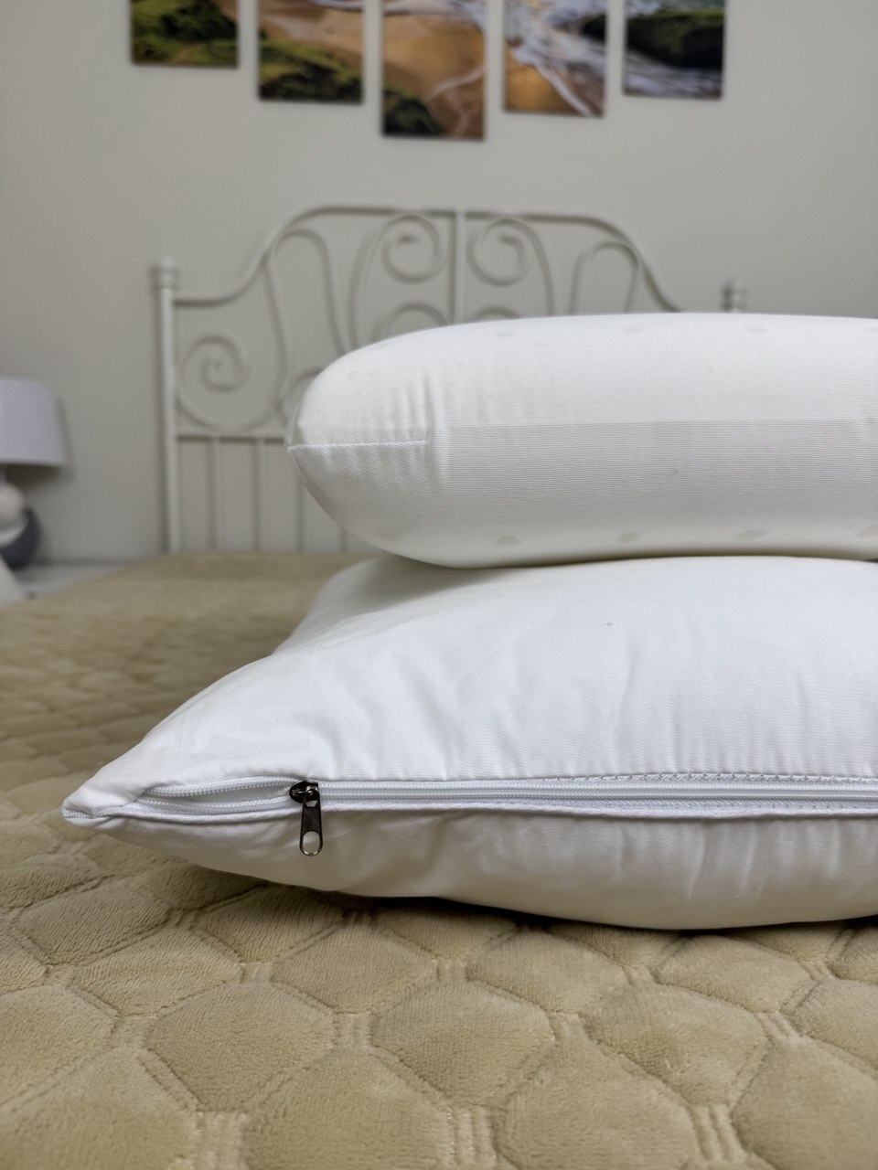 Подушка двухкамерная с ортопедическим ядром Duoble Fix Реноме