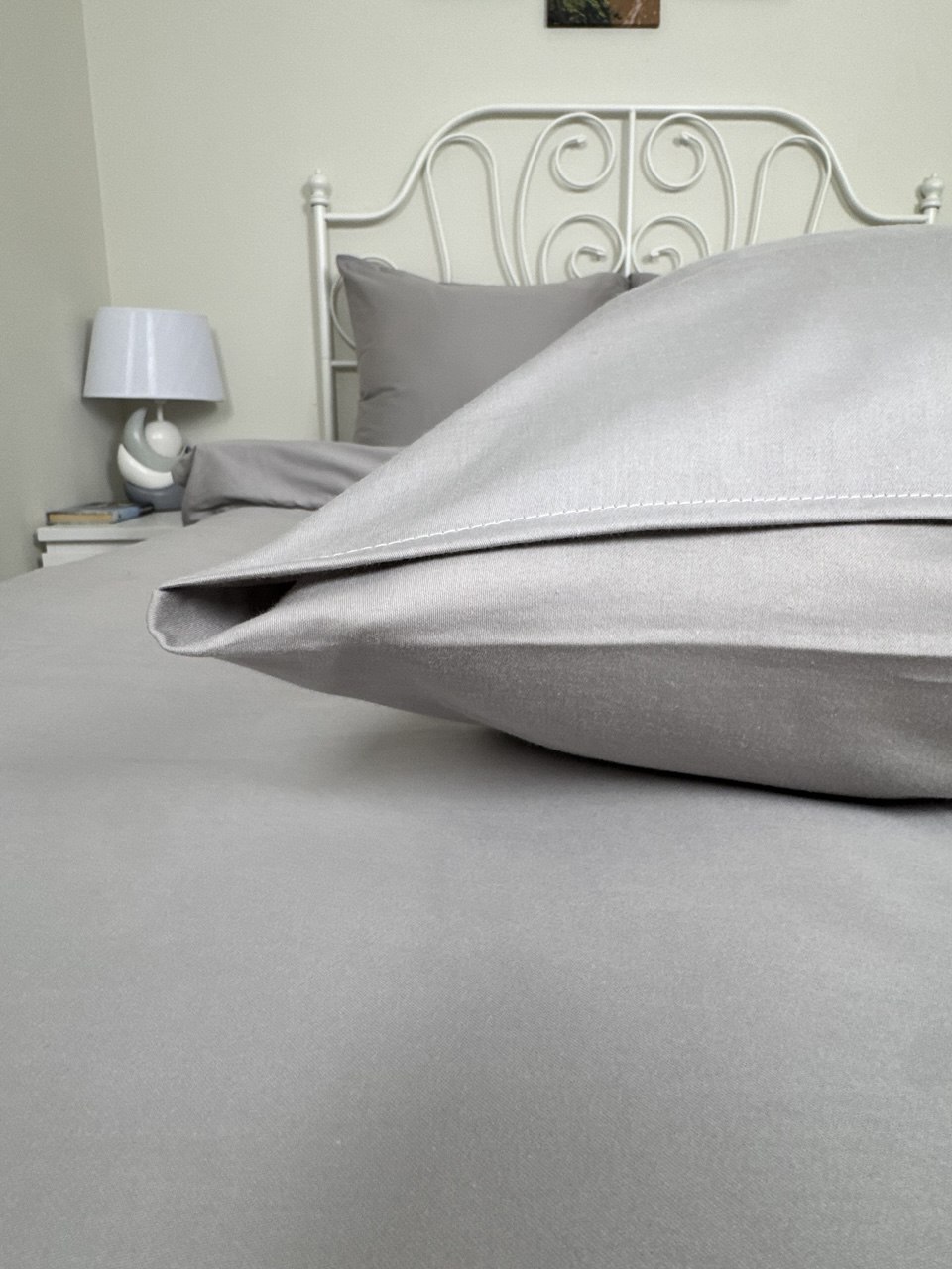 КПБ сатин однотонный Темно-синяя коллекция Реноме<OS-007 Кварц>