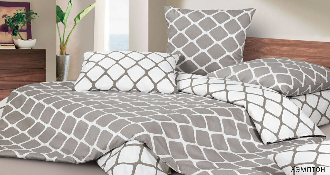 КПБ сатин Гармоника<Хэмптон Скидка>