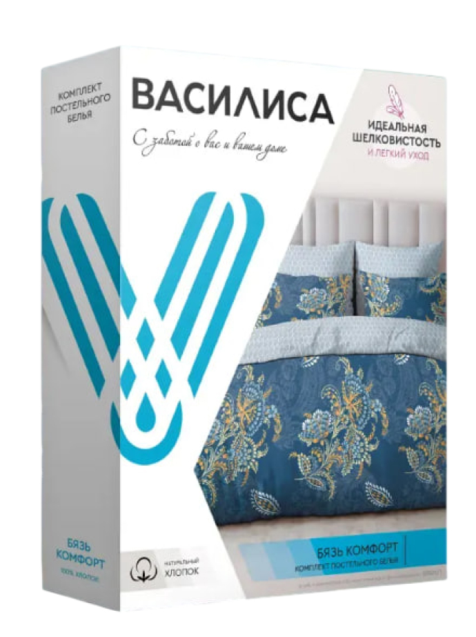 КПБ  бязь Василиса/Delight<20222-1 Феникс>