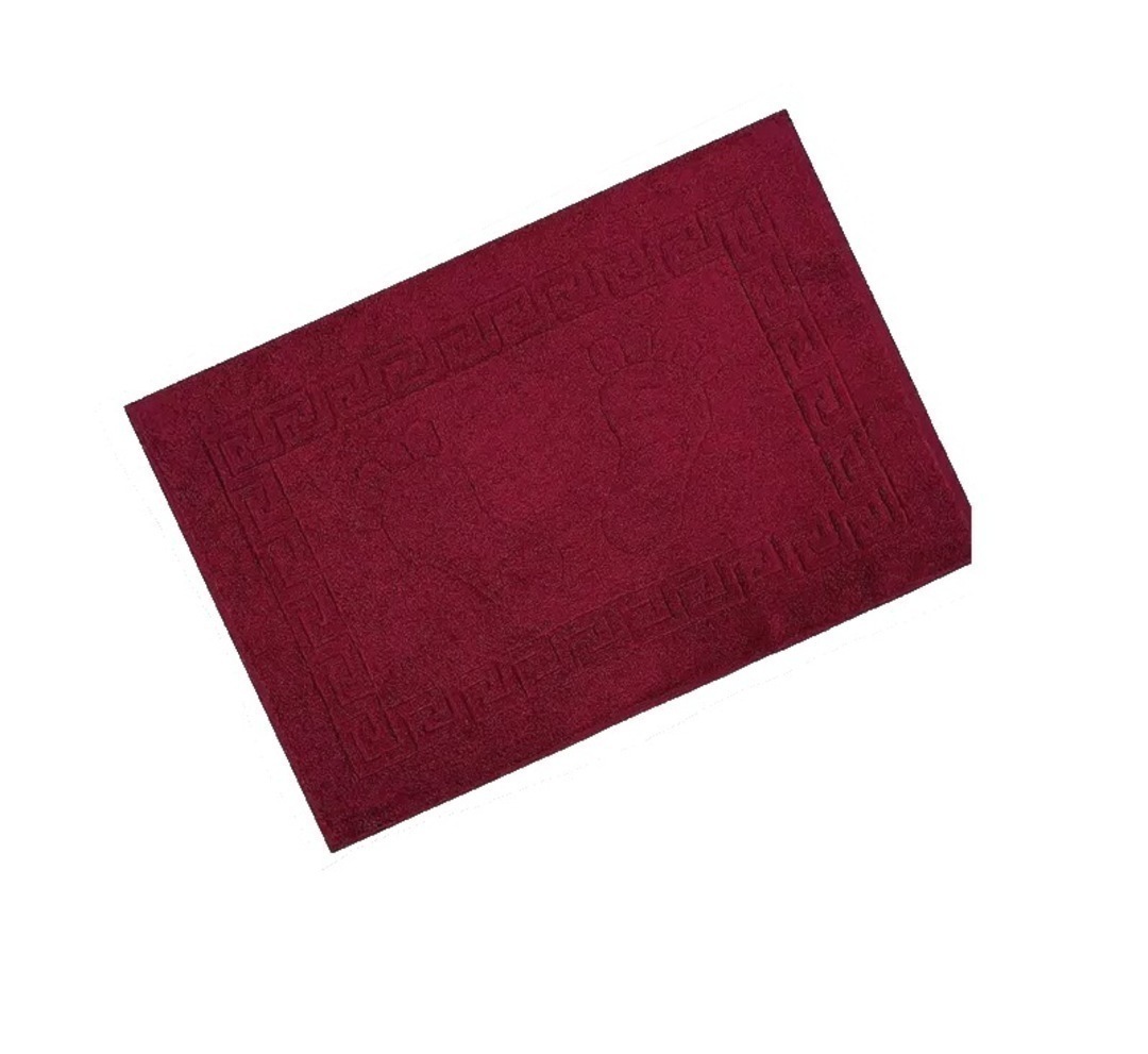 Полотенце махровое  Ножки Сафия Хоум, 51095 бордовый