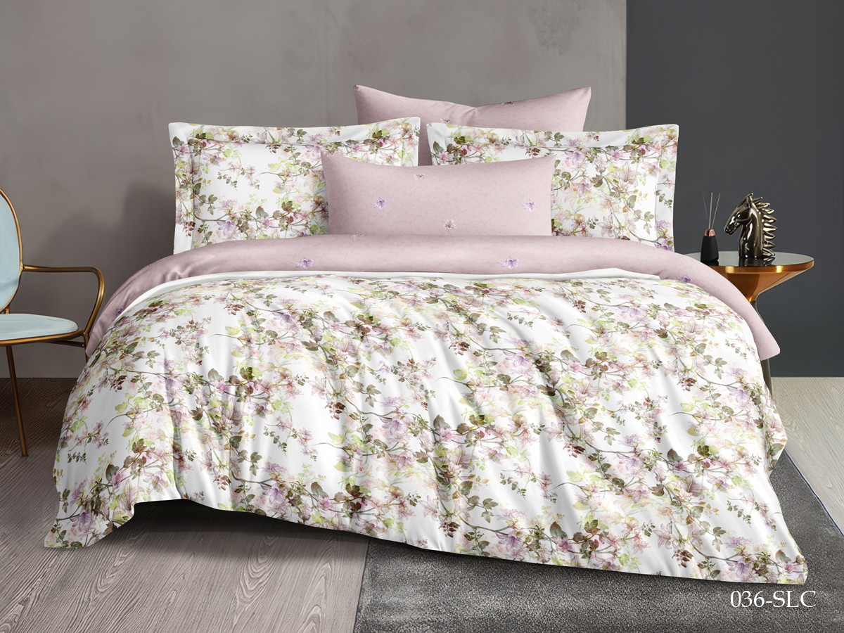 КПБ  сатин люкс Satin Lux SL Клео<SL-036 цифровая печать>