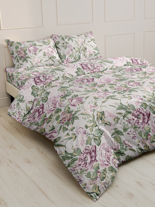 КПБ  с  простыней бязь Шуя Реноме<99703> 