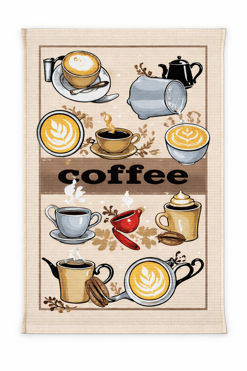 Полотенце вафля/хлопок 2211543 7Я