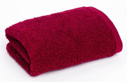 Полотенце махровое Basic Сафия Хоум, 51095 бордовый