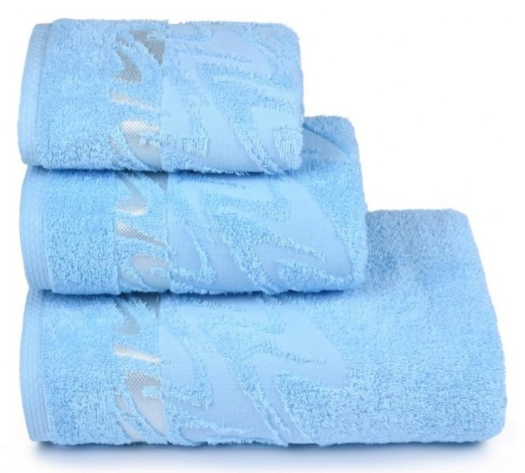 Полотенце махровое Брилианс Клинелли, 14-4311  голубой