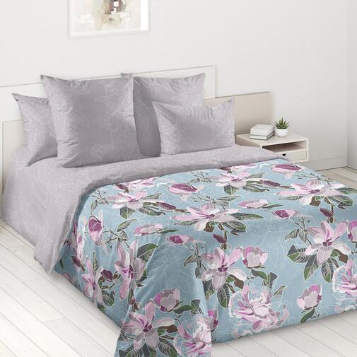 КПБ  перкаль Белиссимо<Эмоции 1 Бирюзовый Скидка Акция17> 