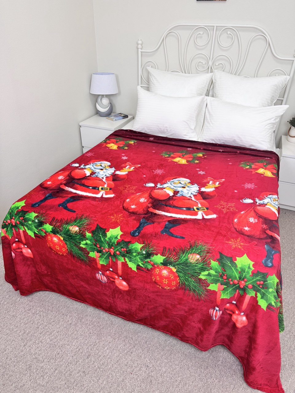 Покрывало  велсофт Северный Город/NORTH CITY Н.Г., Новогодний