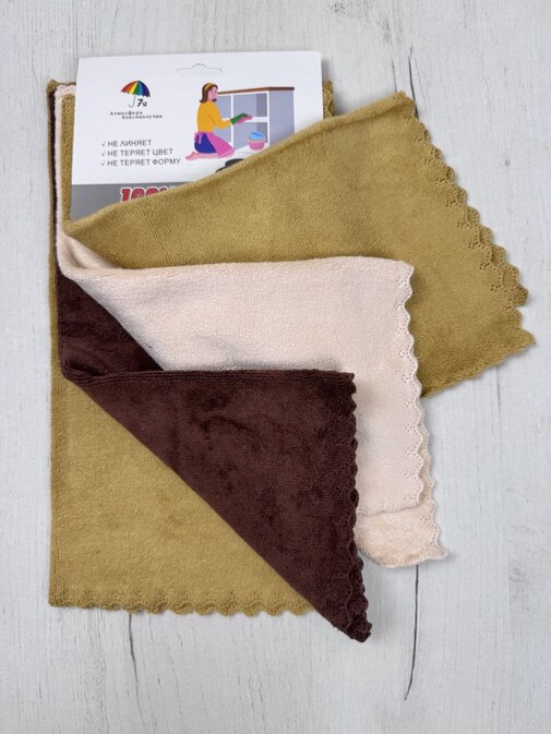 Салфетка микрофибра 45614411 -4шт 7Я