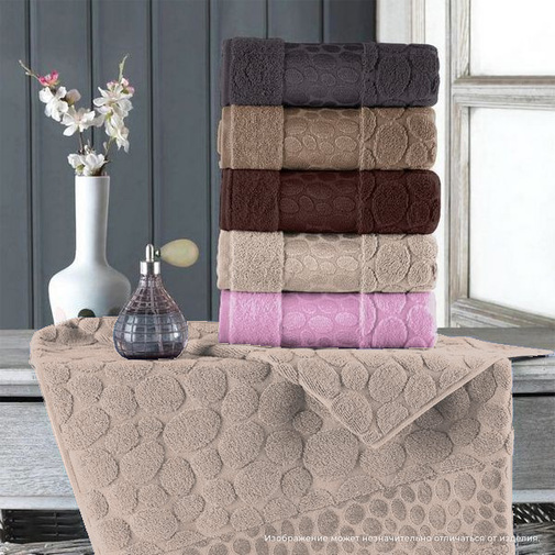 Полотенце махровое Коаст Luxor, 51020 бежевый