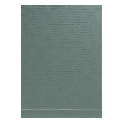 Полотенце вафельное Frassino Клинелли, 16-5810 зеленый гранит