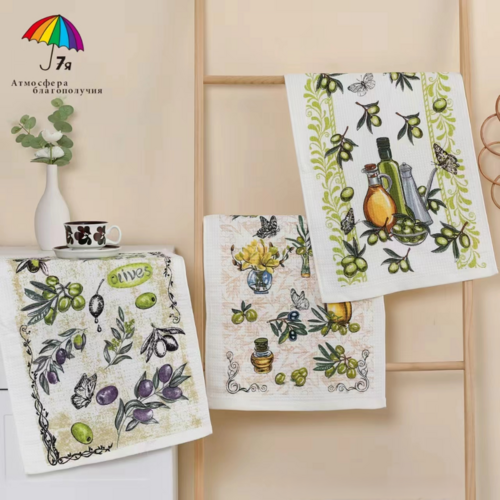 Полотенце вафля/хлопок 2211527 7Я