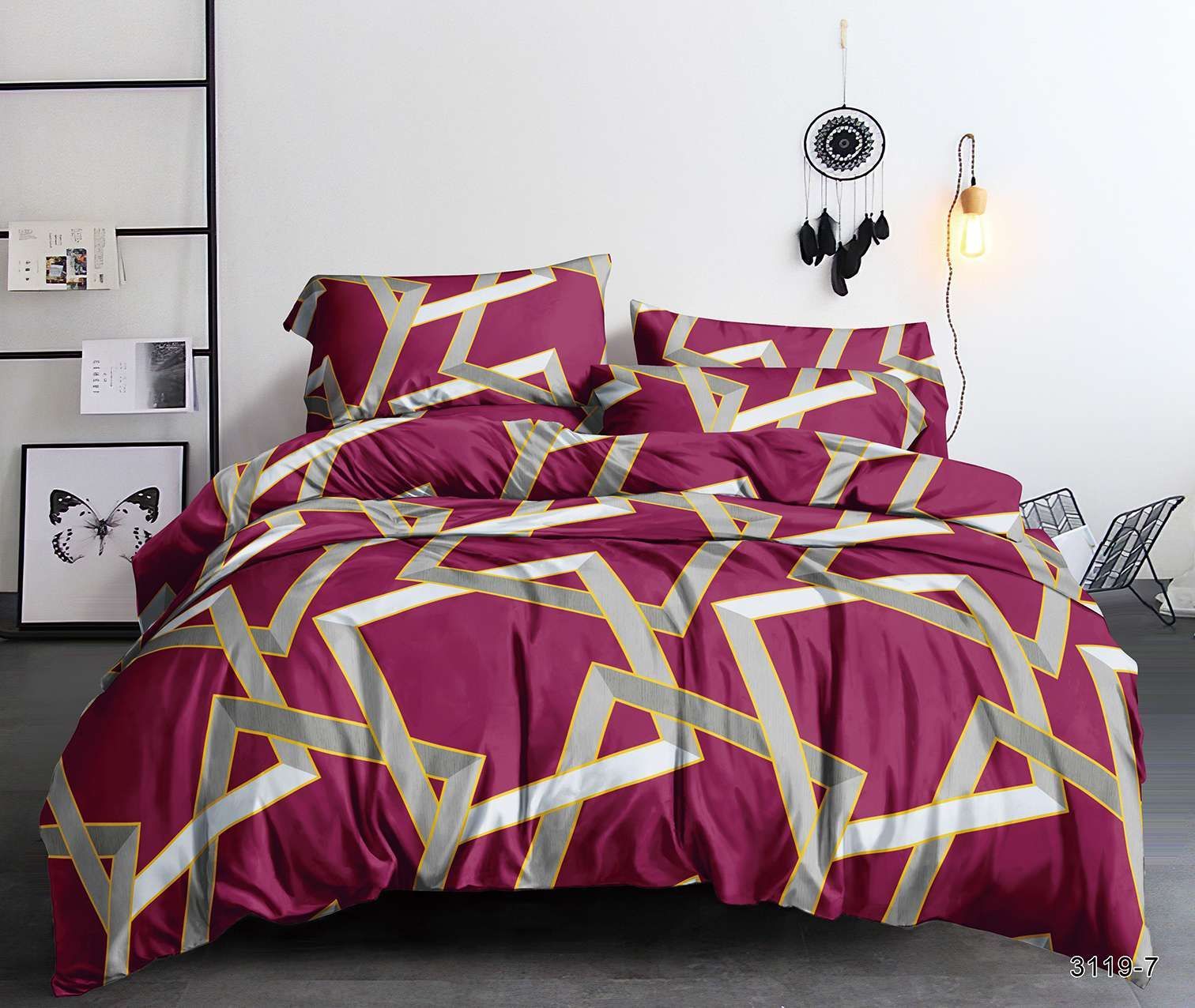 КПБ  полисатин Pandora<3119-7 S/P>