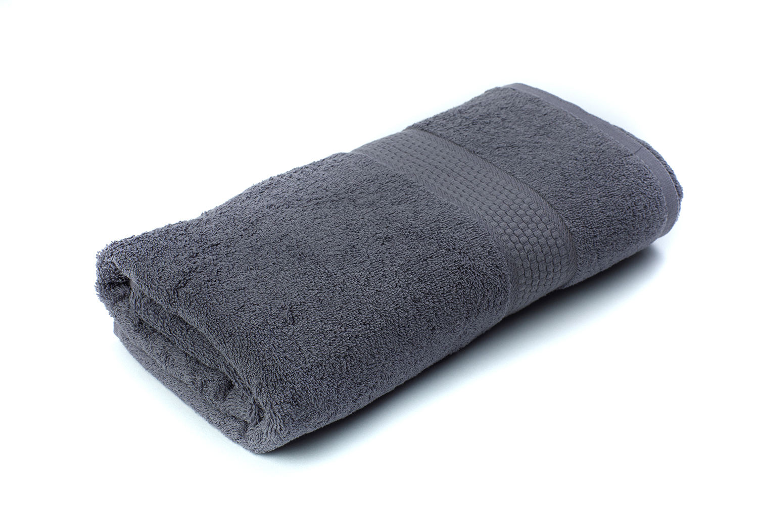 Полотенце махровое Соты 400гр/м2, 910 серый