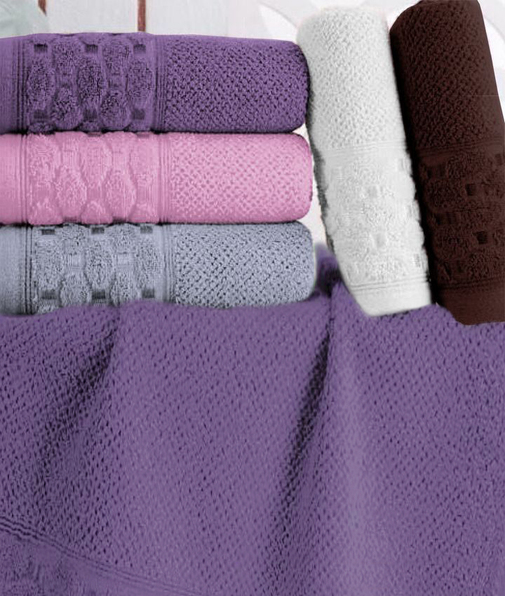 Полотенце махровое Латис Luxor, 08000 фиолет