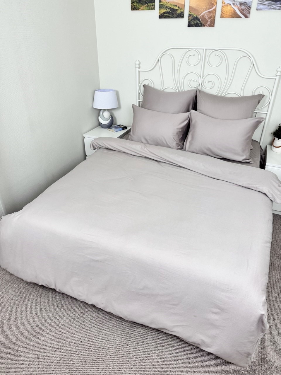 КПБ сатин однотонный Темно-синяя коллекция Реноме<OS-005 Витаж>