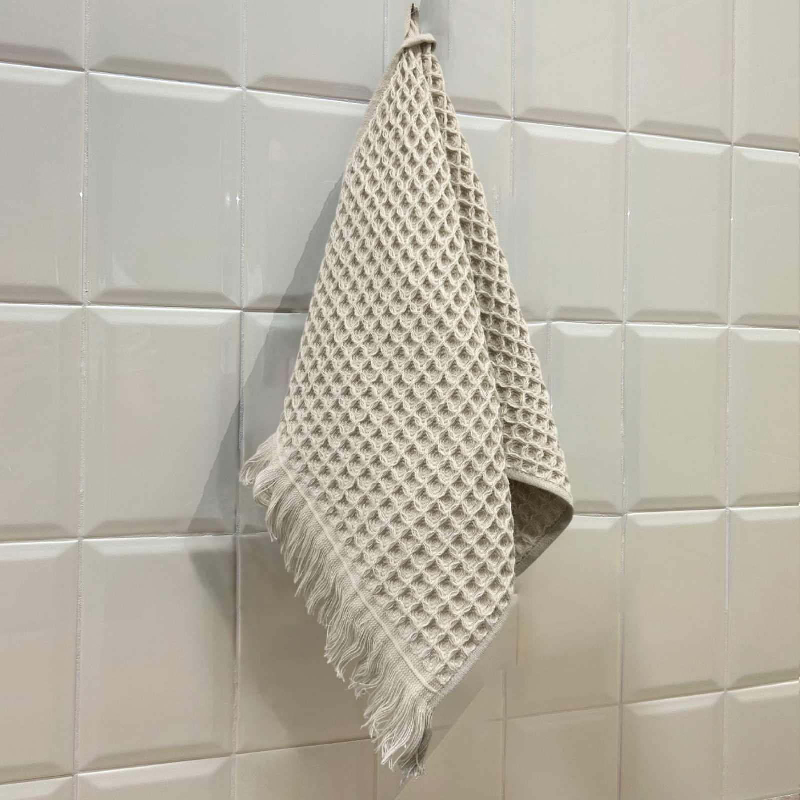 Полотенце вафельное 370гр Fine Line