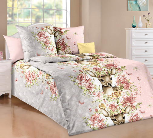 КПБ детский  перкаль Бамбино<Фэлин-1> 