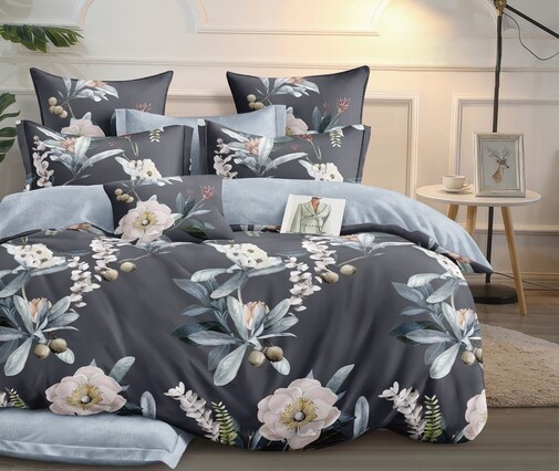 КПБ  поплин Оливковая коллекция Реноме<УУ 7070> 