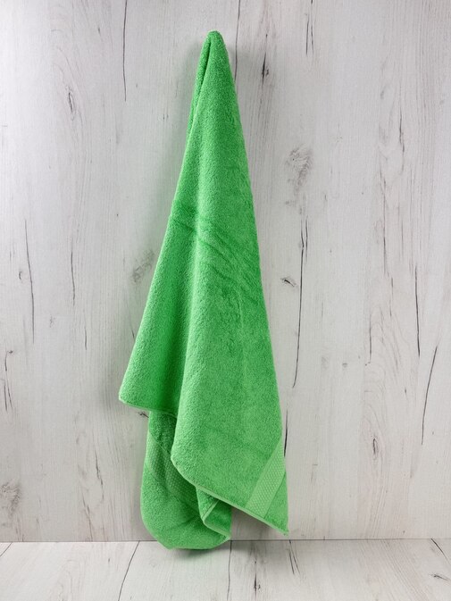 Полотенце махровое Соты 460гр/м2, салатовый