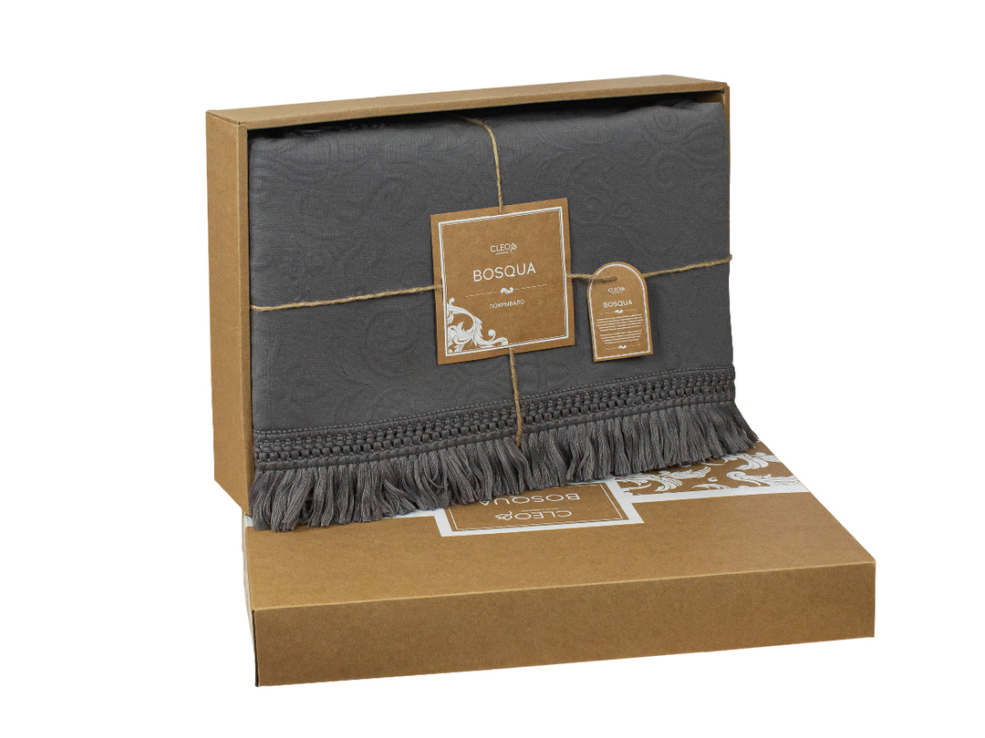 Покрывало жаккардовое Bosqua  BSQ Клео, BSQ-001