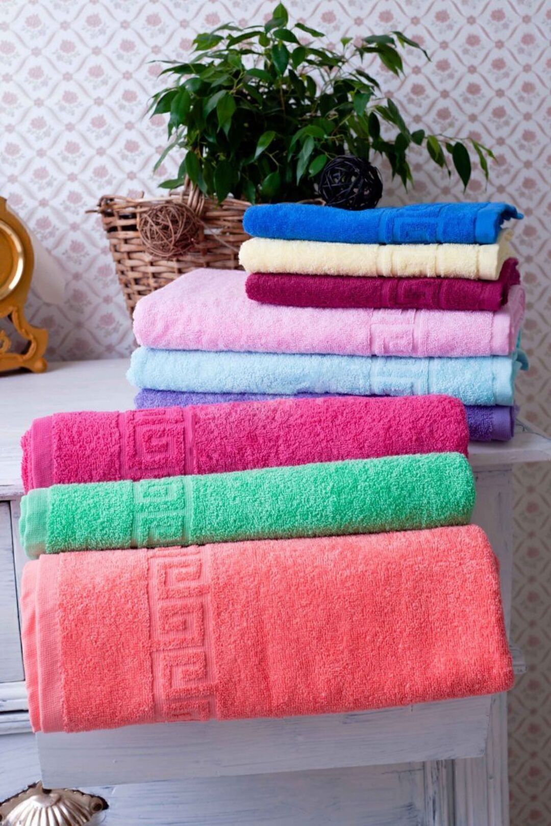 Полотенце махровое  Туркменистан, в ассортименте