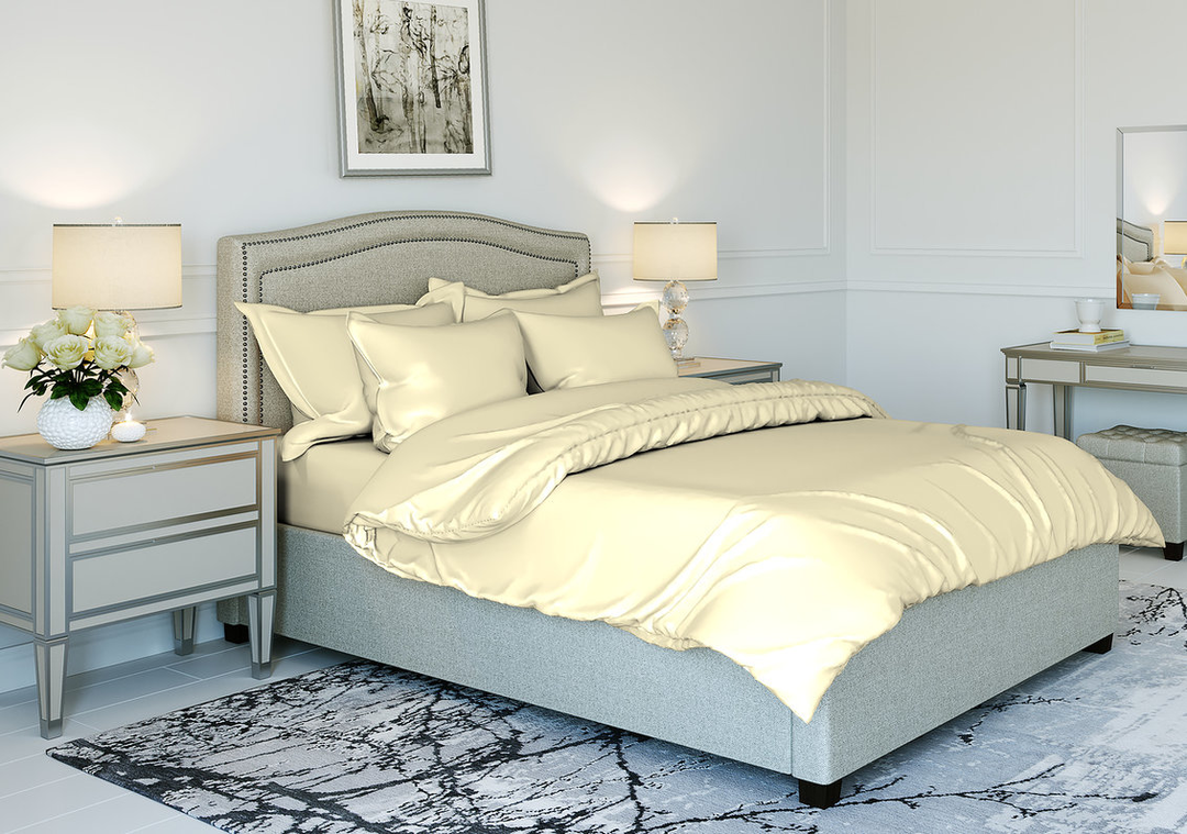 Простыня поплин на резинке Реноме