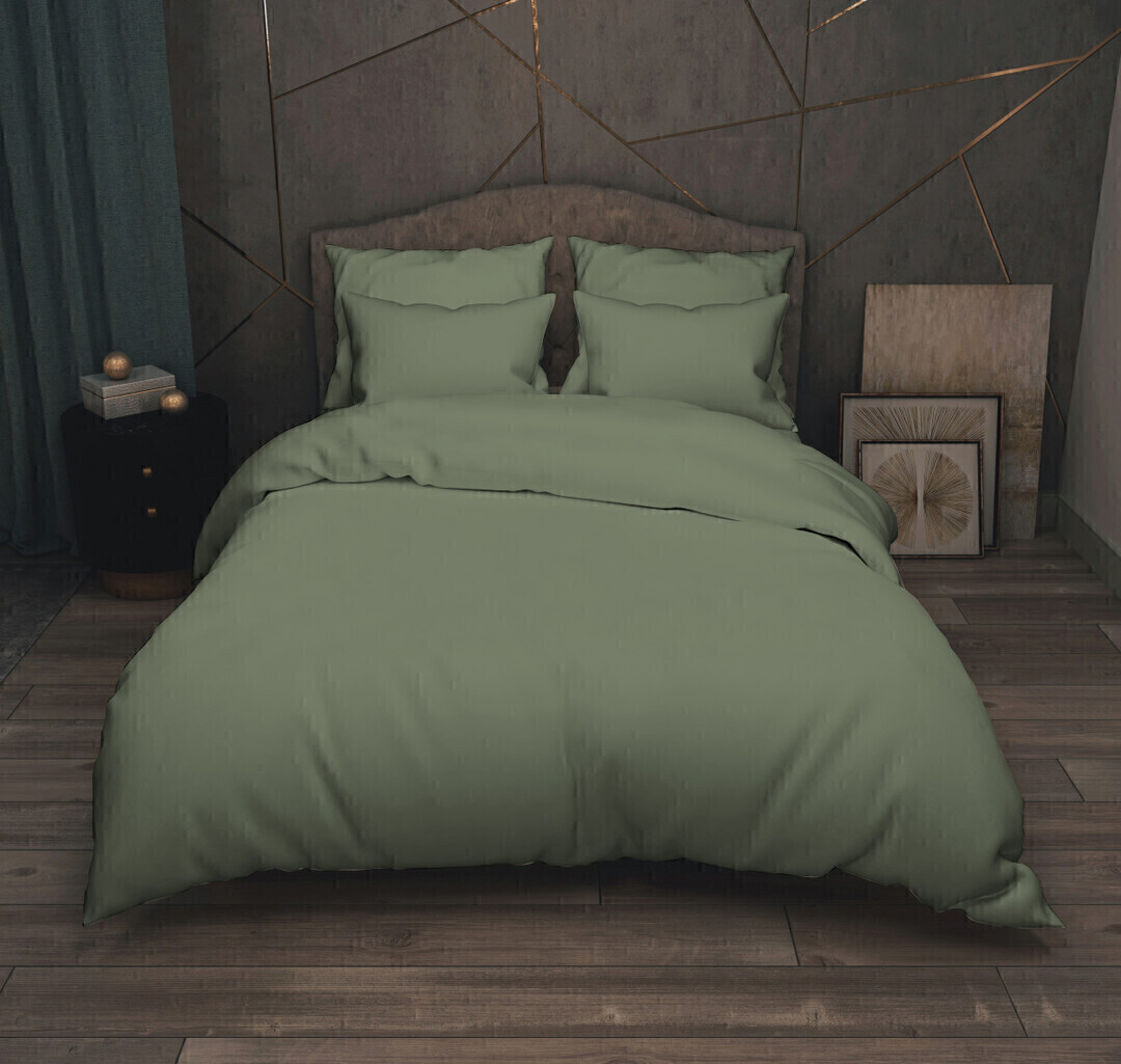 Наволочка упак 2шт поплин однотонный Реноме