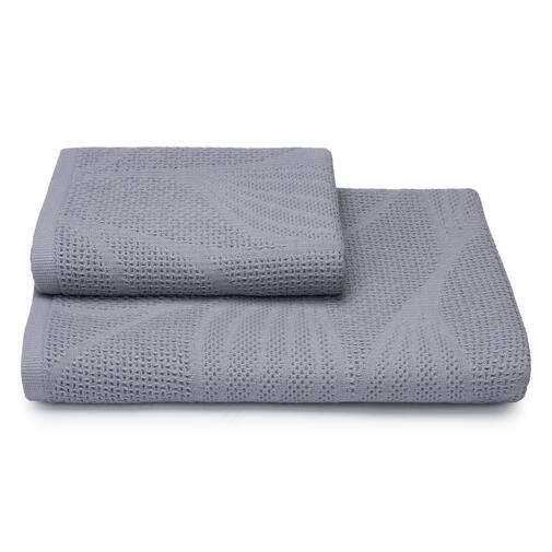 Полотенце вафельное Stormire 75X140 Клинелли, 18-4005 гранитный серый