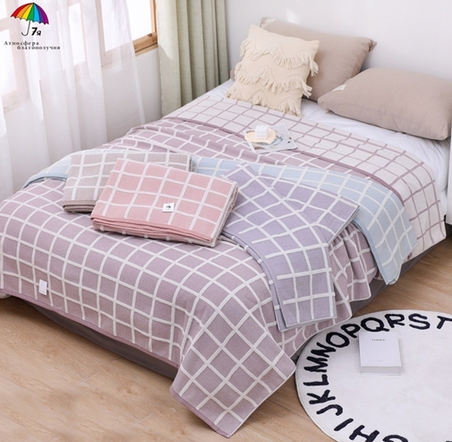 Покрывало махровое 22..456 7Я, 2210456, розовый