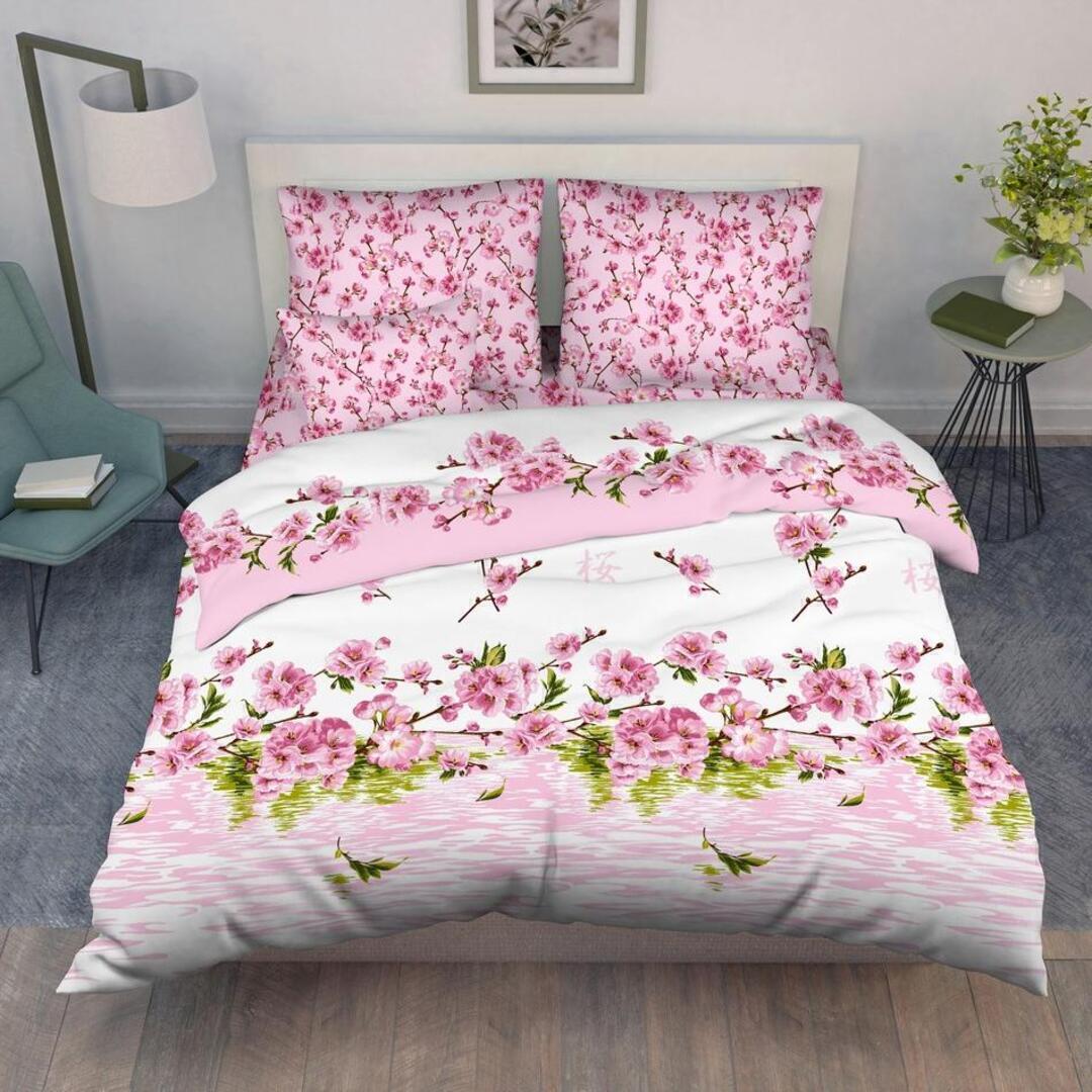 КПБ бязь Василиса <3420-1 Цветение персика>